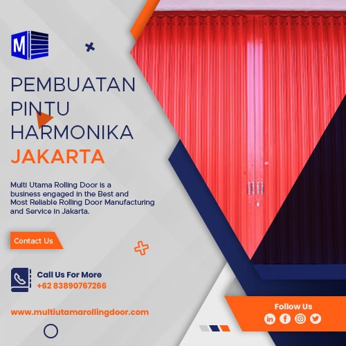 Pembuatan pintu harmonika jakarta